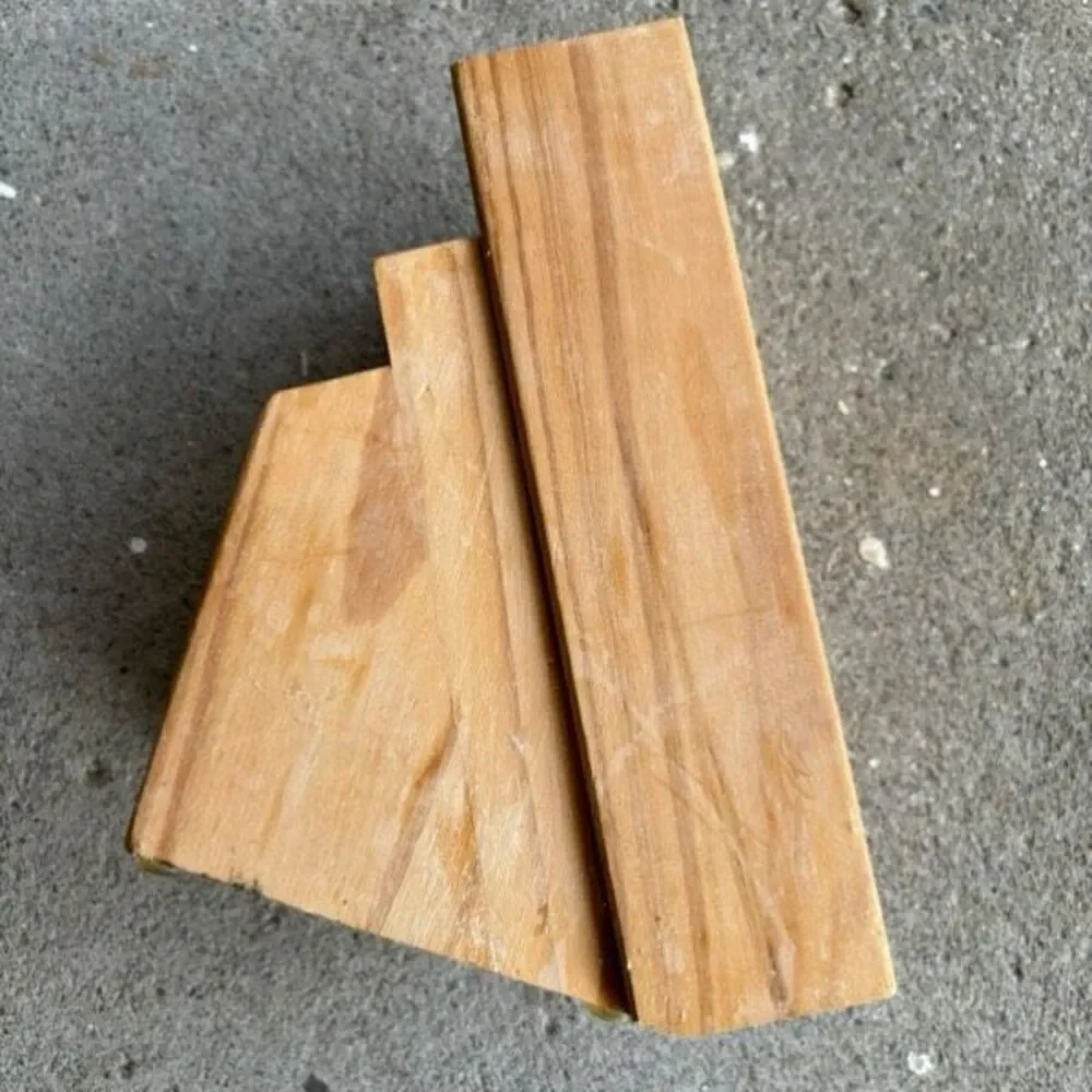 Revere Ware 13 Slot Wood Knife Holder Block